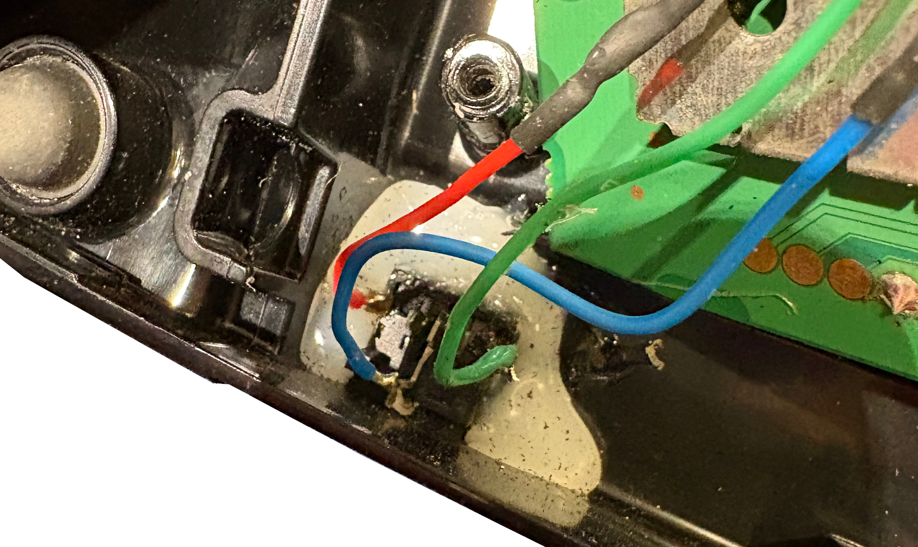 3.5mm Audio Jack on the back of the unit. Audio Jack