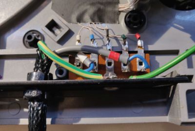 New audio cable fitted New audio cable fitted