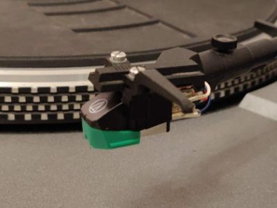 New audio cartridge and stylus fitted New audio cartridge and stylus fitted