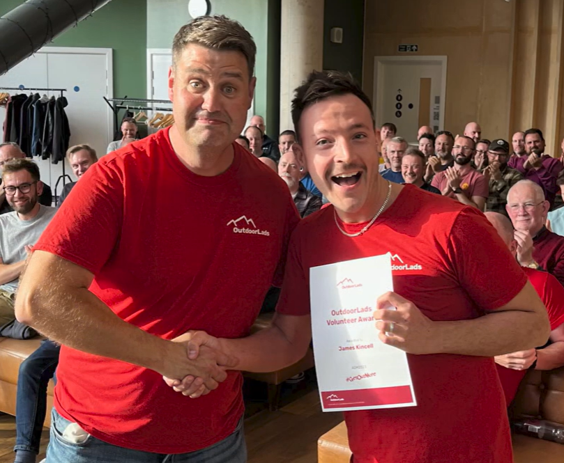 Please excuse the moustache I had at the time. I had a reason! Finished