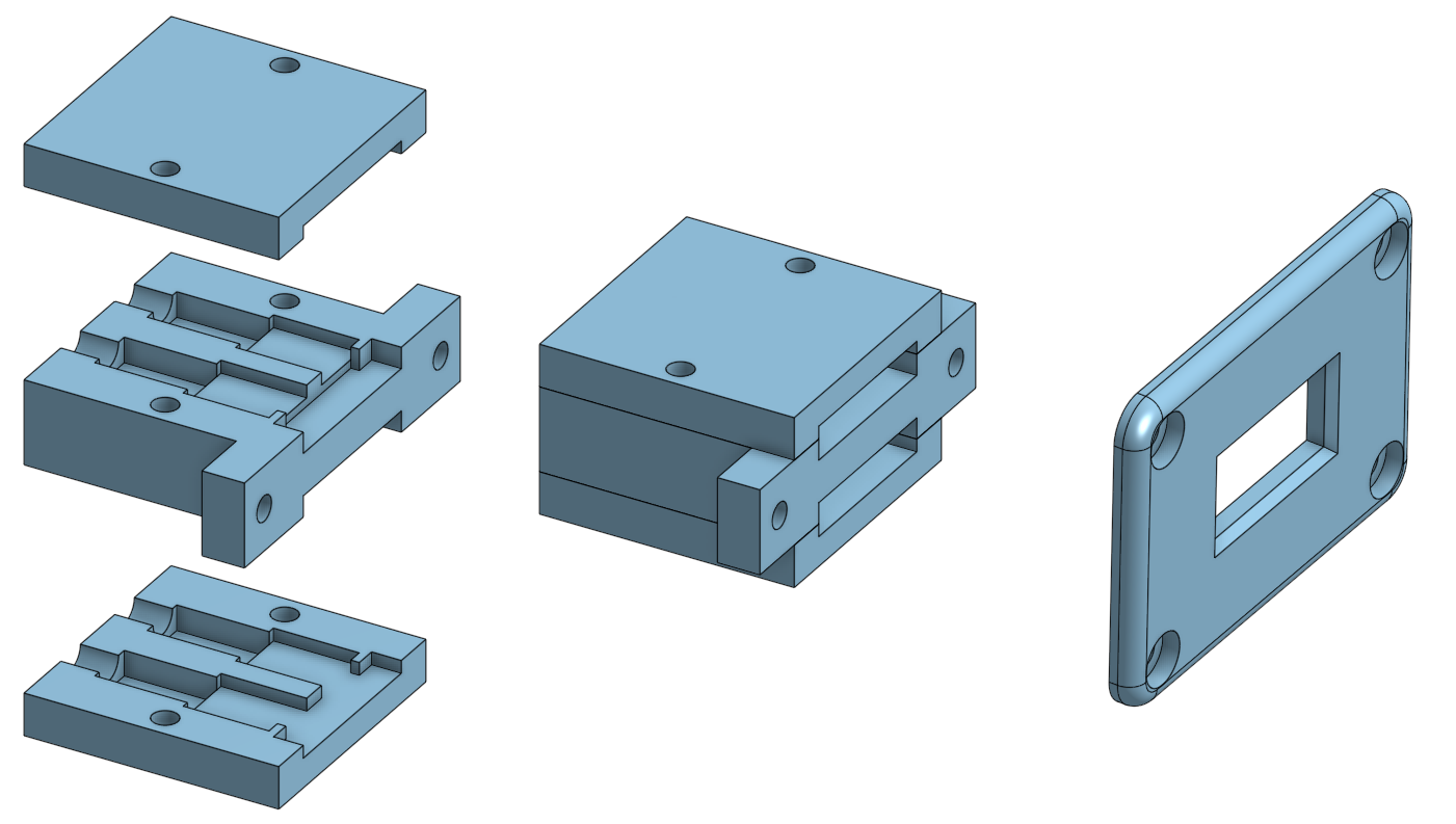 Fuse Holder Design for two blade fuses. Fuse Holder Design